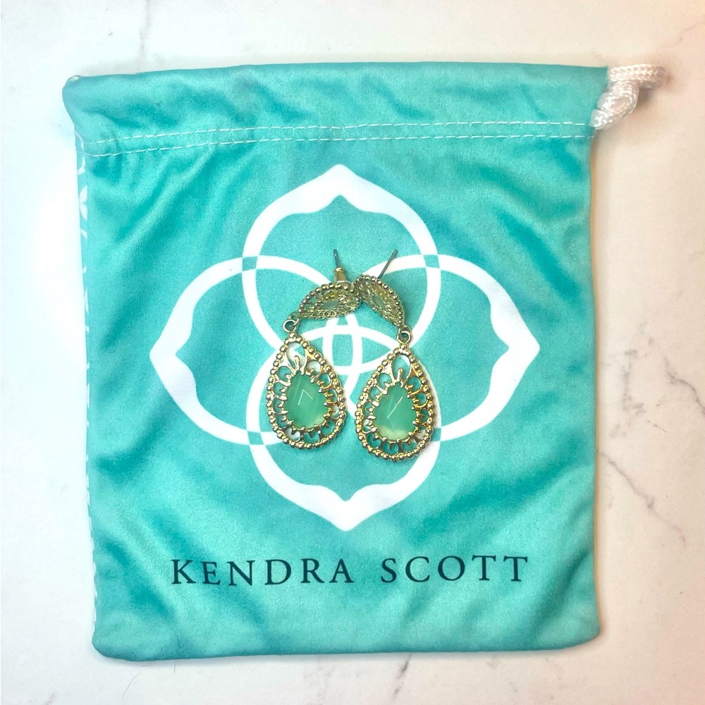 Kendra Scott filigree earrings